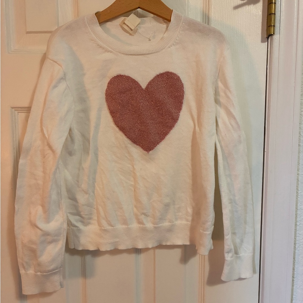 Crewcuts Heart Intarsia Crewneck Sweater
